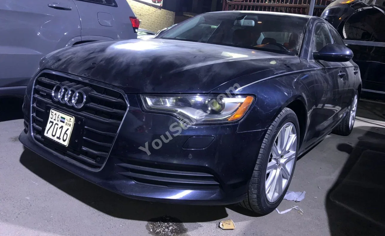 Audi  A6  2014  Automatic  360,000 km  4 Cylinder  RWD  Sedan  Dark Blue  Gasoline