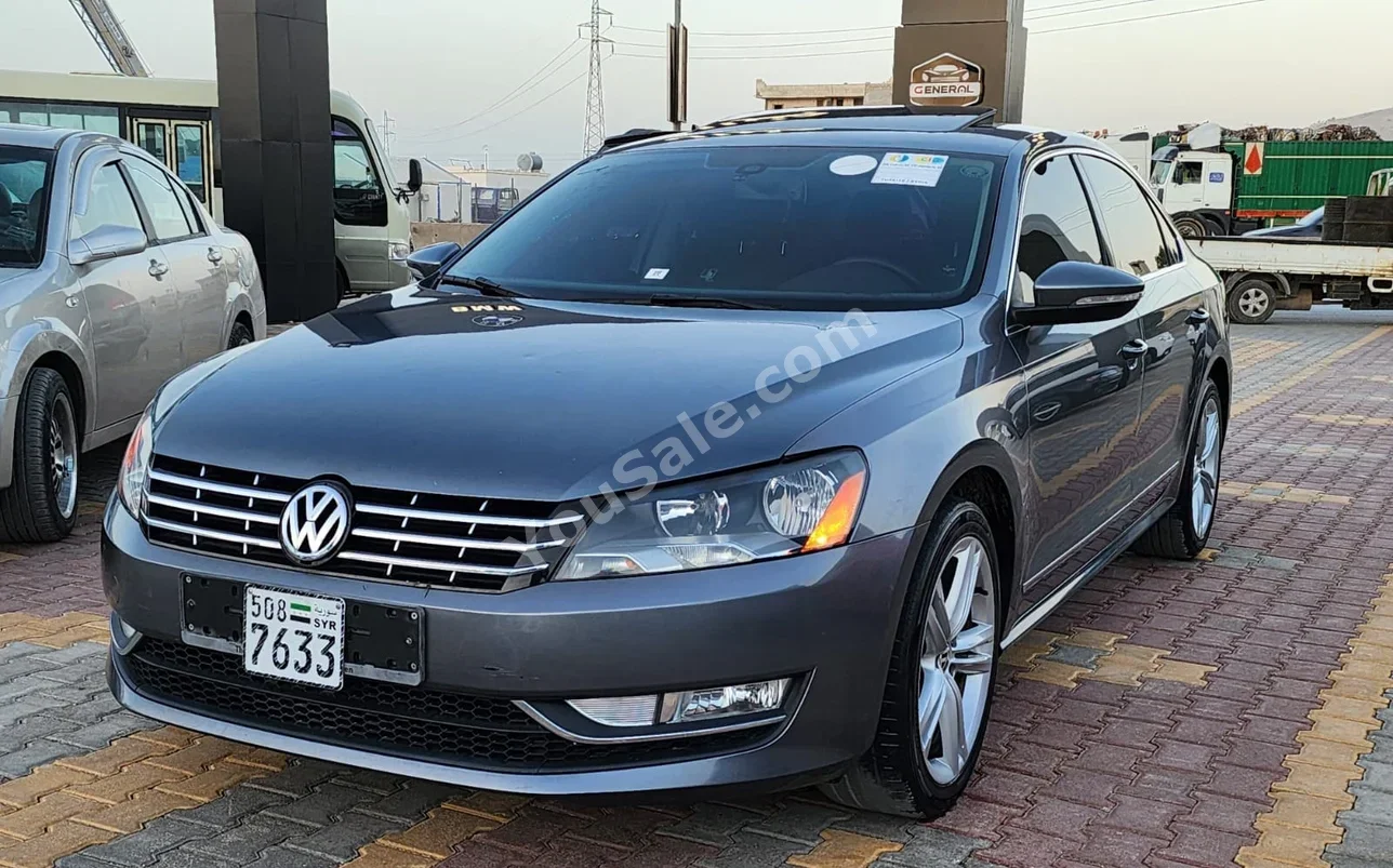 Volkswagen  Passat  2013  Automatic  226,000 km  4 Cylinder  FWD  Sedan  Gray  Diesel