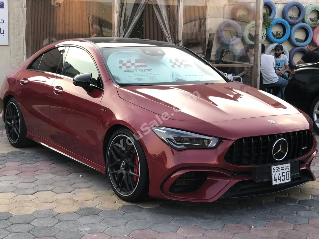 Mercedes-Benz CLA-Class 45 AMG 2023 Automatic 50,000 km 6 Cylinder 4WD Sedan Red Gasoline