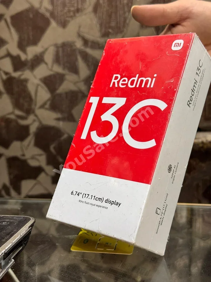 Xiaomi  - Redmi  - 13 C  - Black  - 256 GB