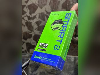انفنكس - سمارت - 8 - أسود - 64 جيجابايت