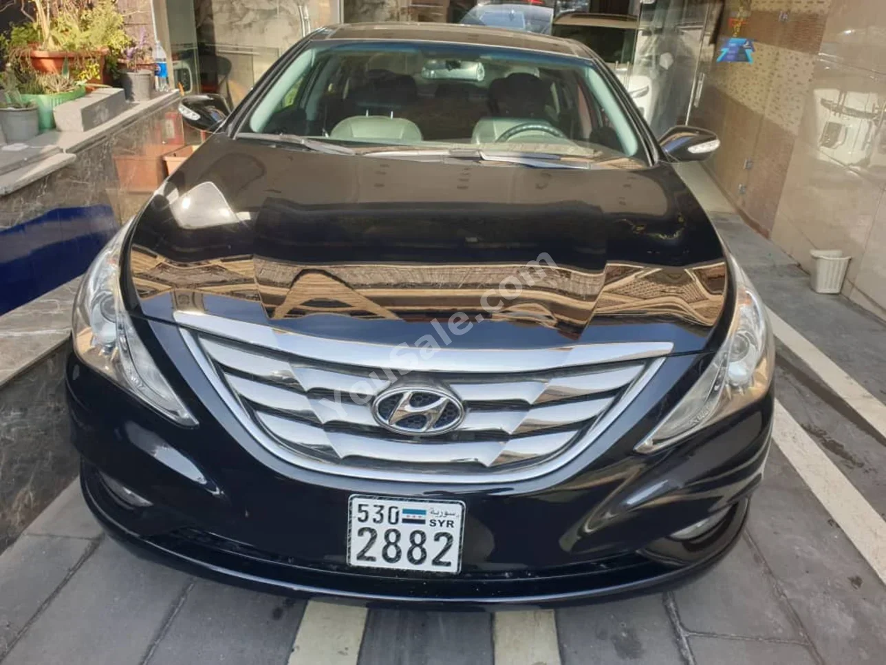 هيونداي سوناتا 2011 اتوماتيك 150,000 كم 4 سلندر دفع أمامي سيدان أسود بنزين