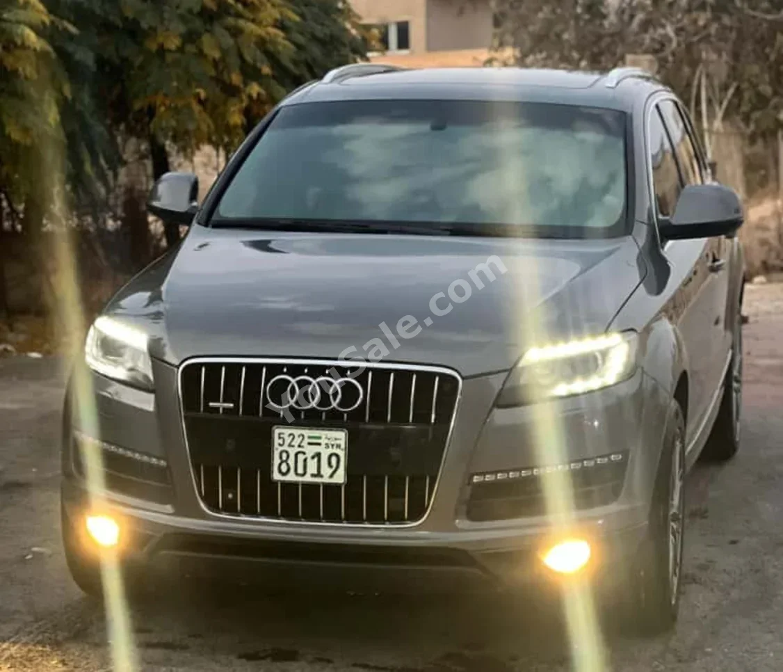 Audi Q7 2015 Automatic 163,000 km 6 Cylinder AWD SUV Gray Gasoline