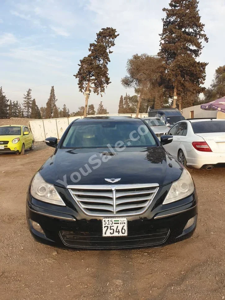 Hyundai Genesis 2012 Automatic 150,000 km 6 Cylinder RWD Sedan Black Gasoline
