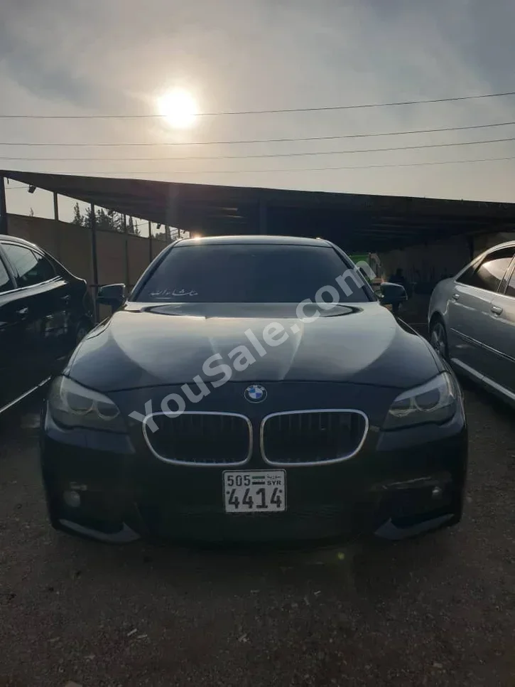 BMW  M-Series  5  2014  Automatic  157,000 km  6 Cylinder  4WD  Sedan  Black  Gasoline