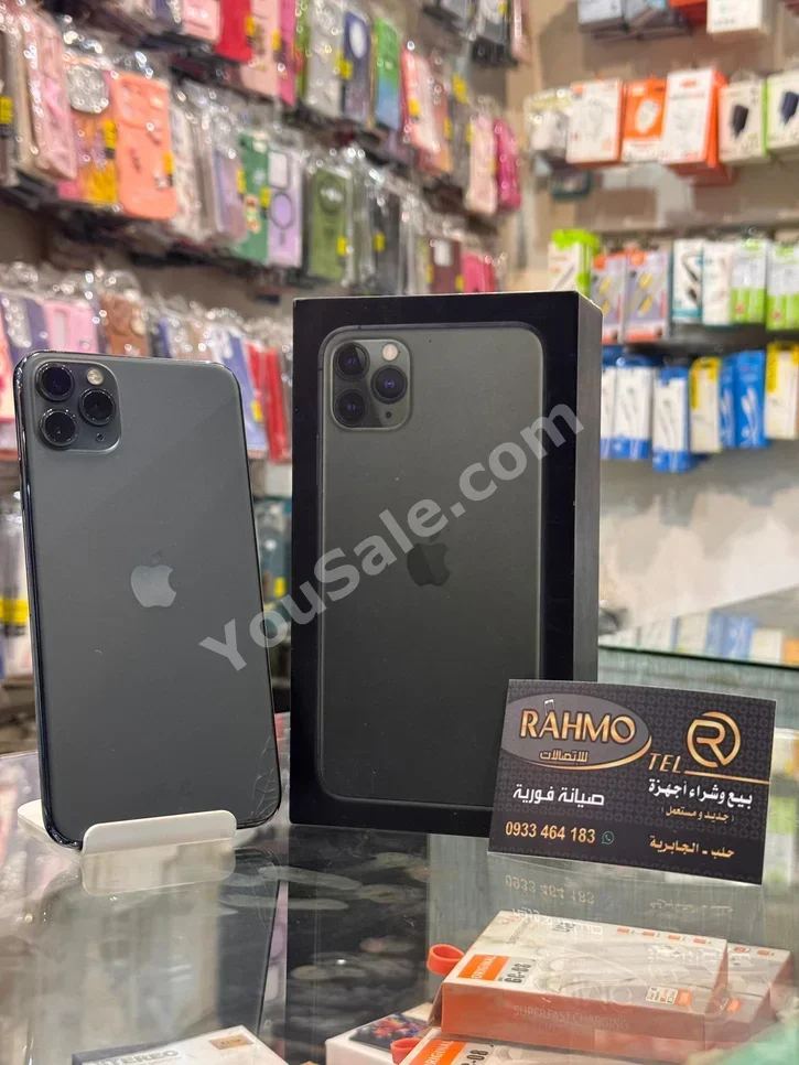 Apple - iPhone 11 - Pro Max - Black - 256 GB