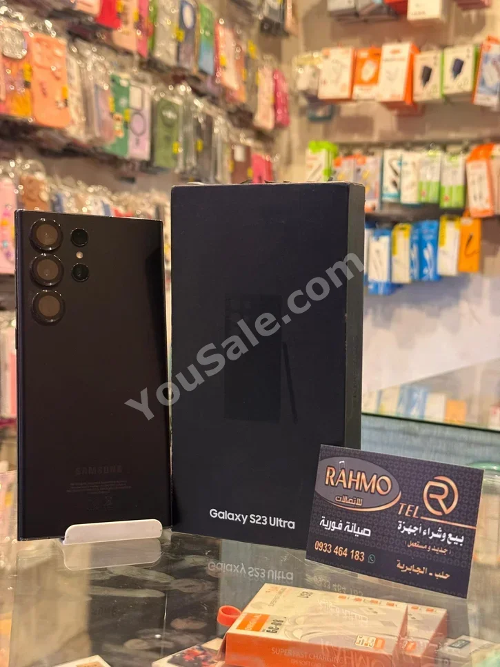 Samsung  - Galaxy S  - 23 Ultra  - Black  - 256 GB