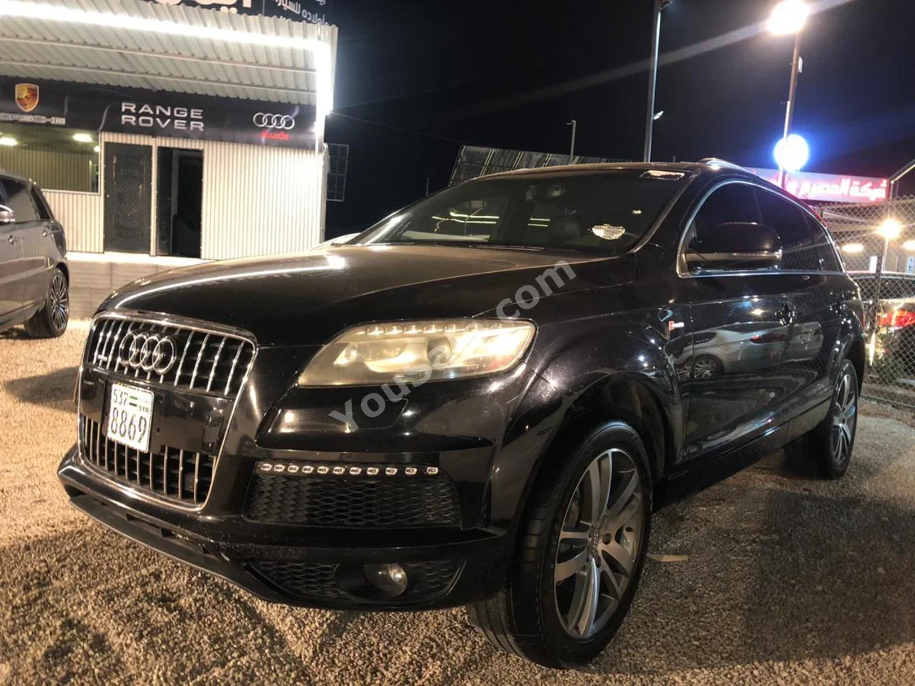 Audi Q7 2013 Automatic 194,000 km 6 Cylinder AWD SUV Black Gasoline
