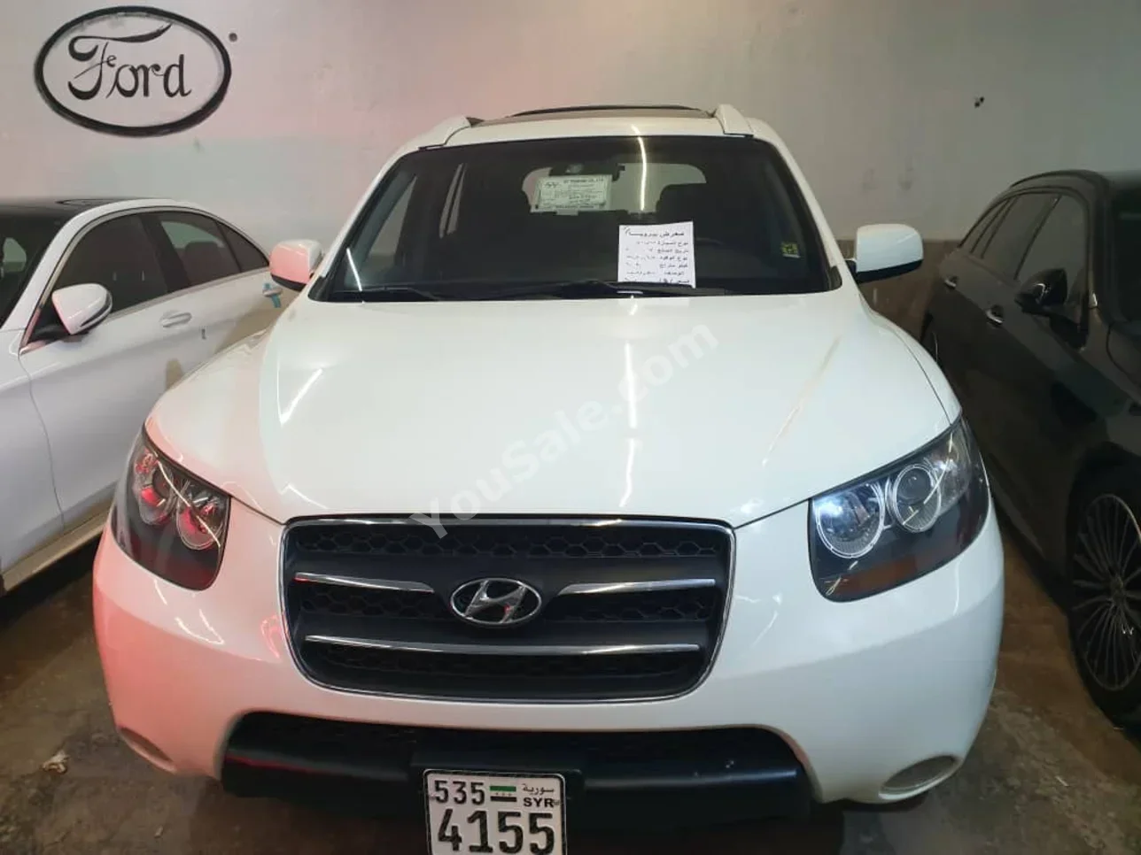 Hyundai Santa Fe 2007 Automatic 180,000 km 4 Cylinder FWD SUV White Diesel