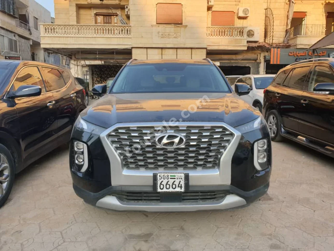 Hyundai Palisade 2021 Automatic 16,000 km 6 Cylinder 4WD SUV Black Gasoline