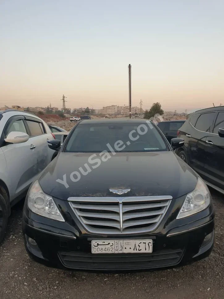 Hyundai Genesis 2010 Automatic 165,000 km 6 Cylinder RWD Sedan Black Gasoline