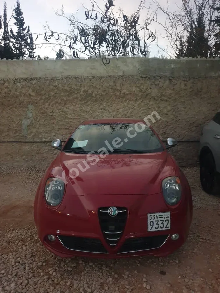 Alfa Romeo  Mito  2017  Manual  92,000 km  4 Cylinder  FWD  Hatchback  Red  Gasoline