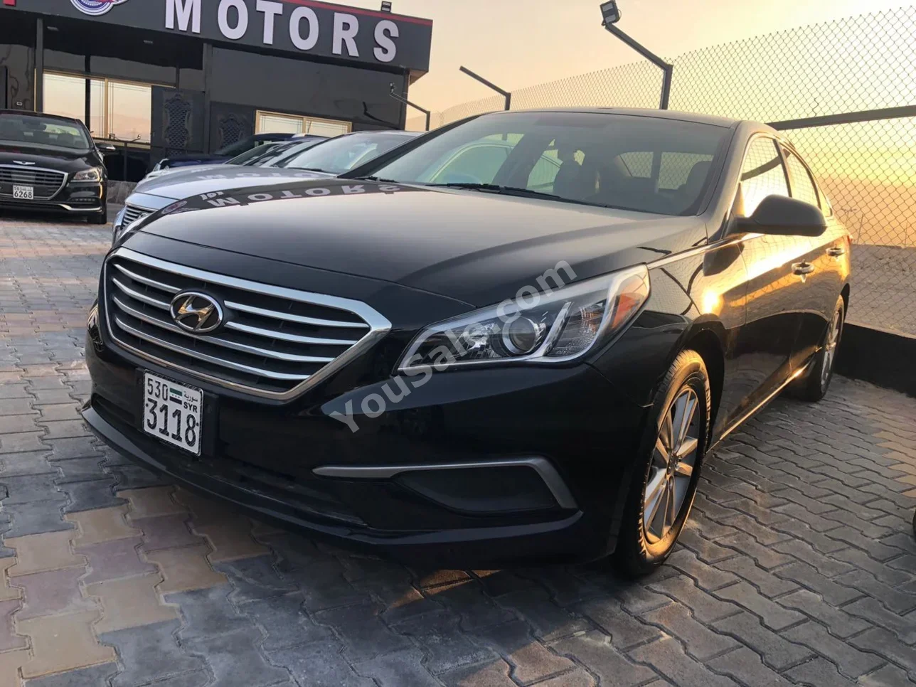 Hyundai Sonata 2017 Automatic 80,000 km 4 Cylinder FWD Sedan Black Gasoline