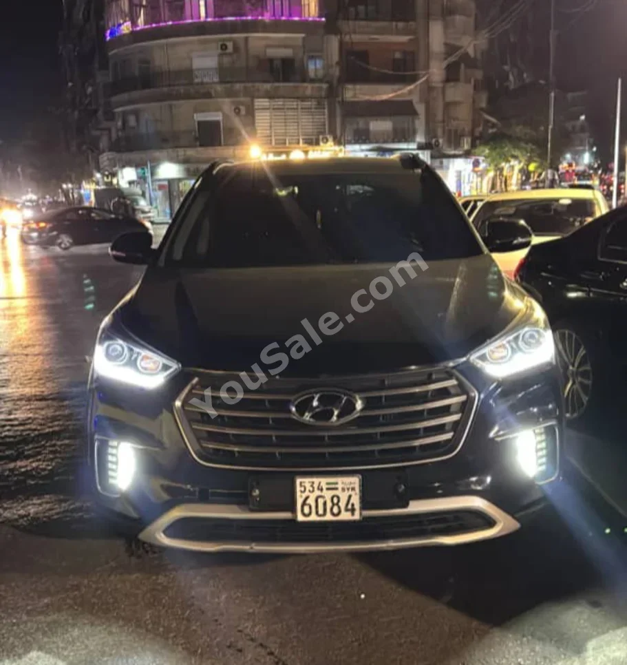 Hyundai Maxcruz 2018 Automatic 81,000 km 4 Cylinder FWD SUV Black Diesel