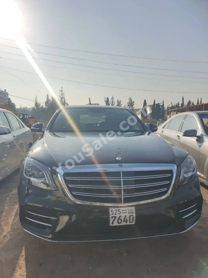 Mercedes-Benz S-Class 580 2019 Automatic 76,000 km 6 Cylinder 4WD Sedan Black Diesel