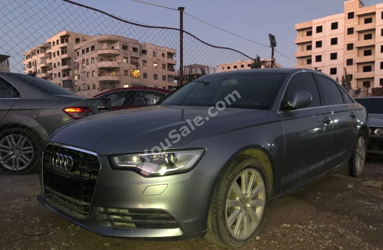 Audi A6 2013 Automatic 334,000 km 6 Cylinder RWD Sedan Gray Gasoline
