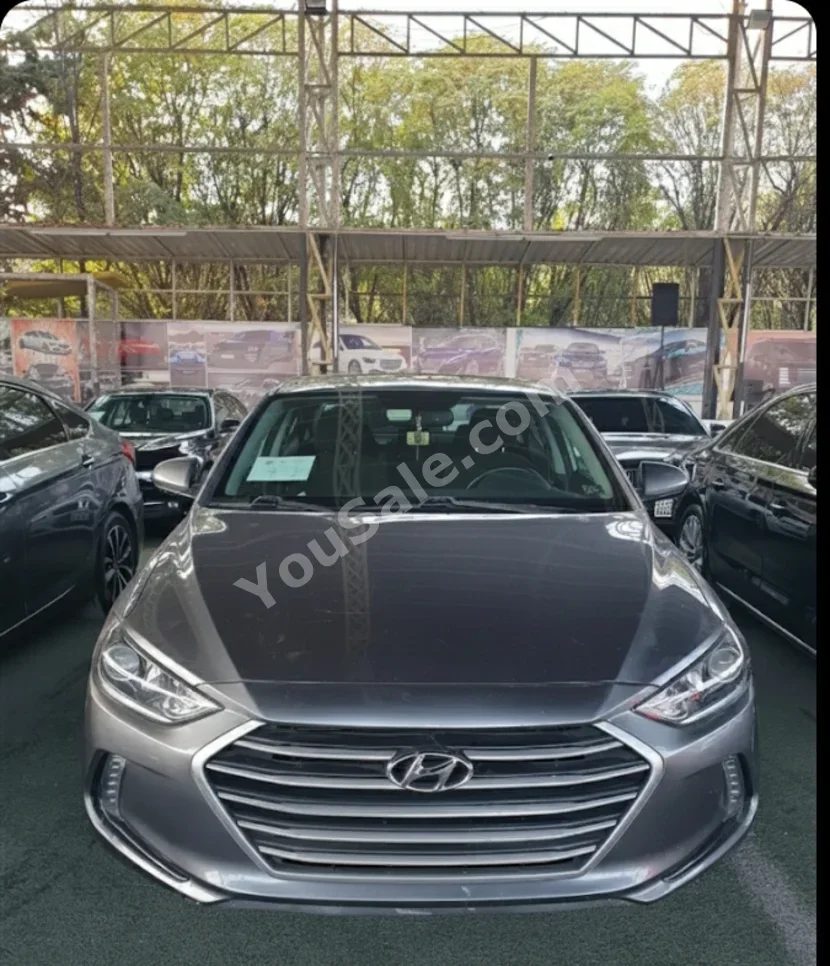Hyundai  Elantra  2018  Automatic  225,000 km  4 Cylinder  FWD  Sedan  Gray  Gasoline