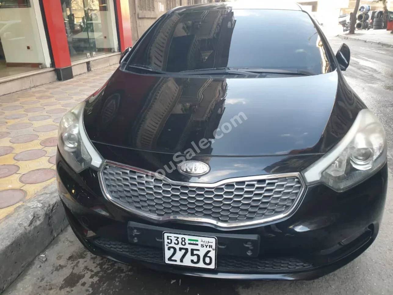 Kia K3 2013 Automatic 115,000 km 4 Cylinder FWD Sedan Black Gasoline