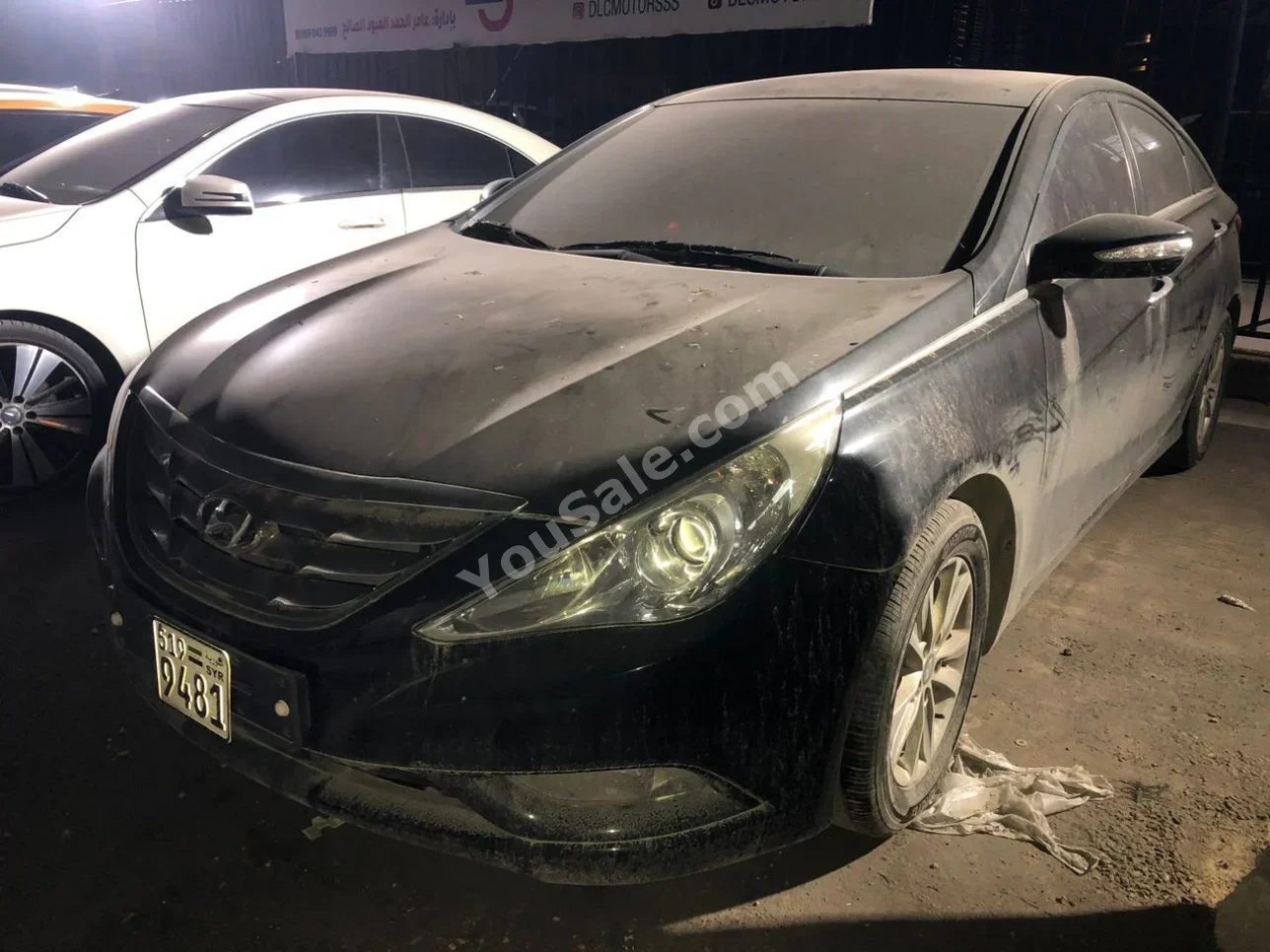 هيونداي سوناتا 2011 اتوماتيك 197,000 كم 4 سلندر دفع أمامي سيدان أسود بنزين
