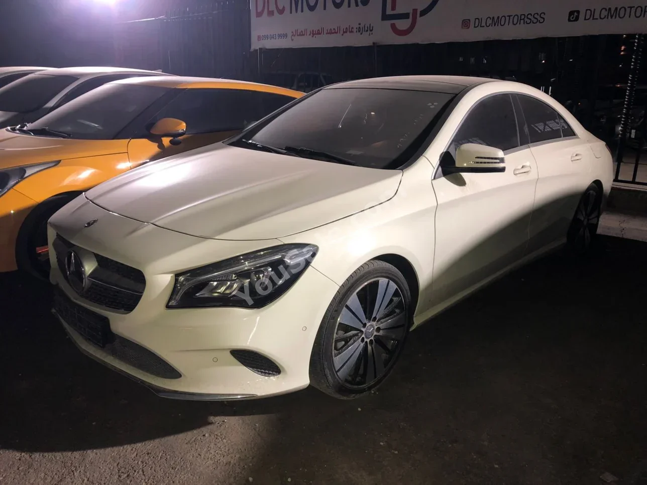 Mercedes-Benz CLA-Class 250 2017 Automatic 153,000 km 4 Cylinder 4WD Sedan White Gasoline