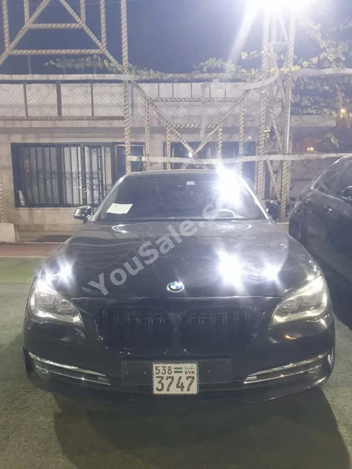 BMW 7-Series 750 Li 2015 Automatic 187,000 km 6 Cylinder RWD Sedan Black Diesel