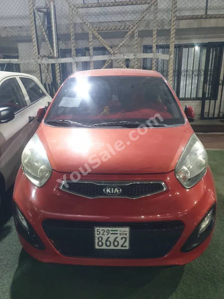 Kia  Picanto  2013  Automatic  110,000 km  4 Cylinder  FWD  Hatchback  Red  Gasoline