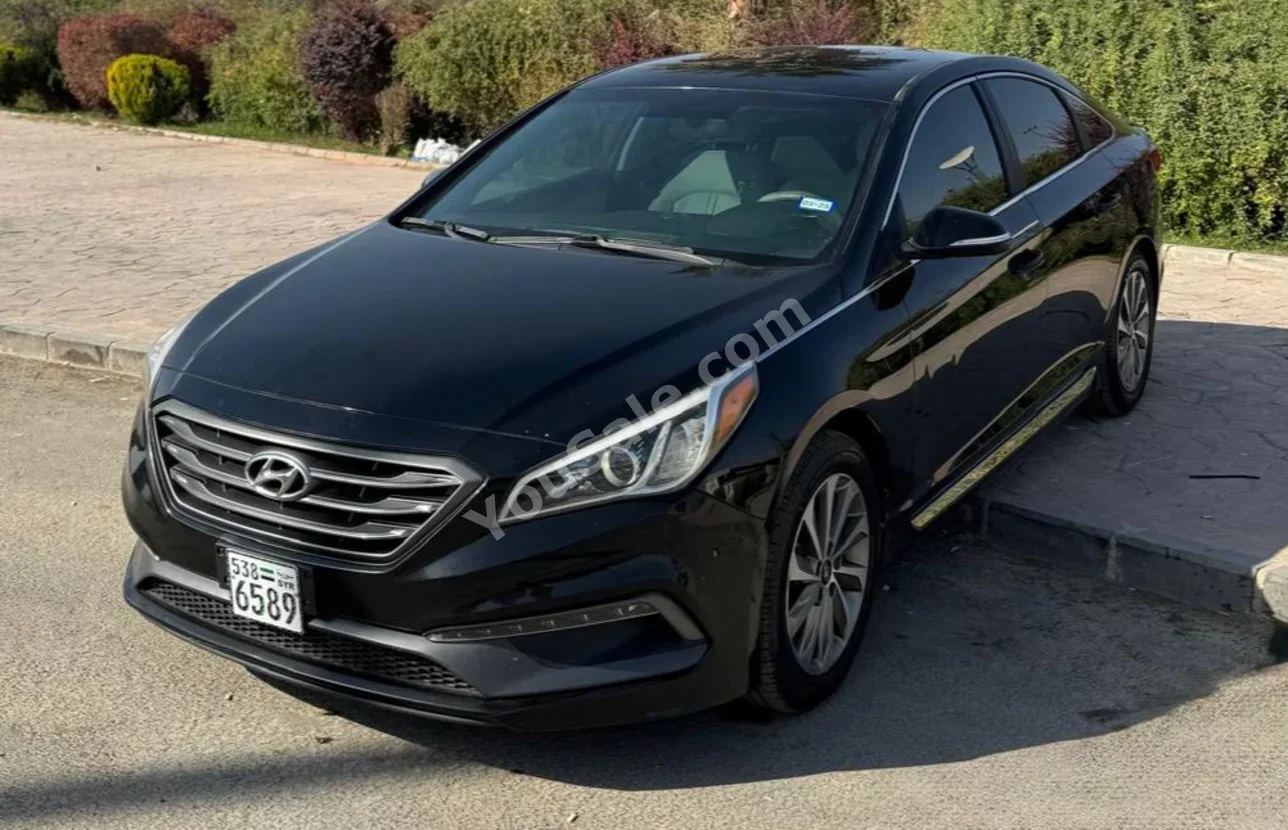 Hyundai  Sonata  2016  Automatic  143,000 km  4 Cylinder  FWD  Sedan  Black  Gasoline