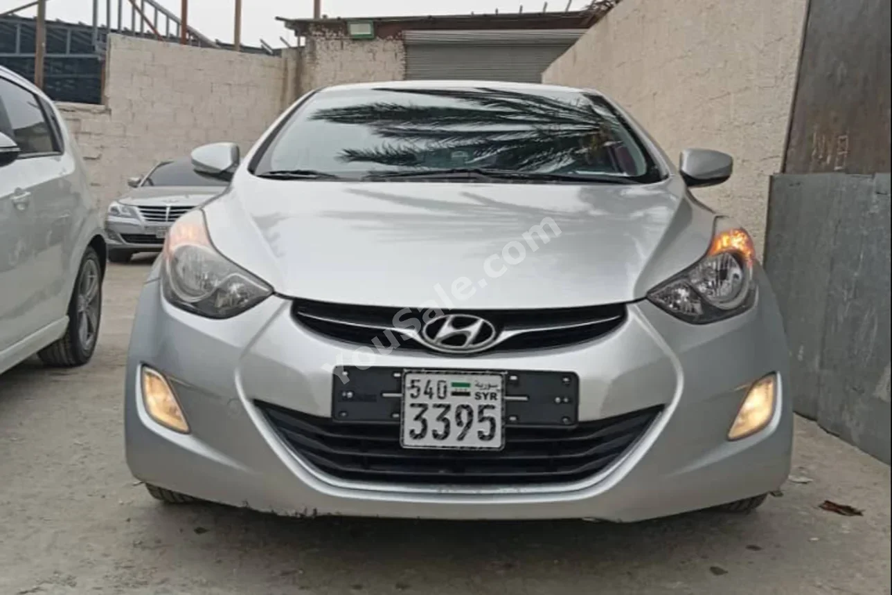 Hyundai  Elantra  2012  Automatic  78,000 km  4 Cylinder  FWD  Sedan  Silver  Gasoline