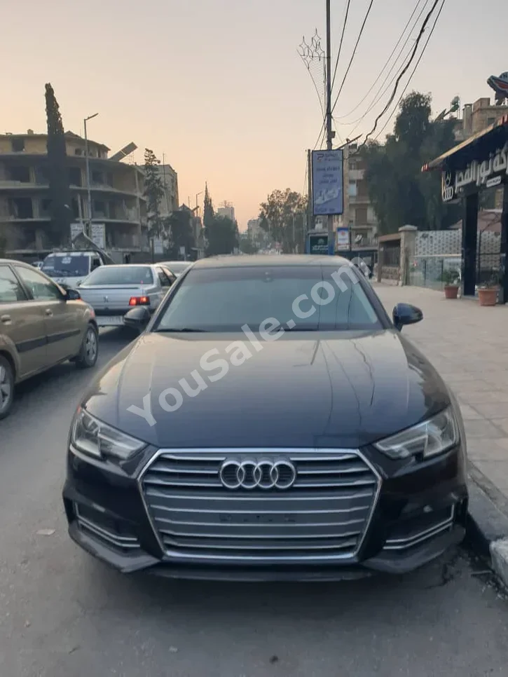 اودي أي 4 2.0 T 2018 اتوماتيك 147,000 كم 4 سلندر دفع خلفي سيدان أسود بنزين