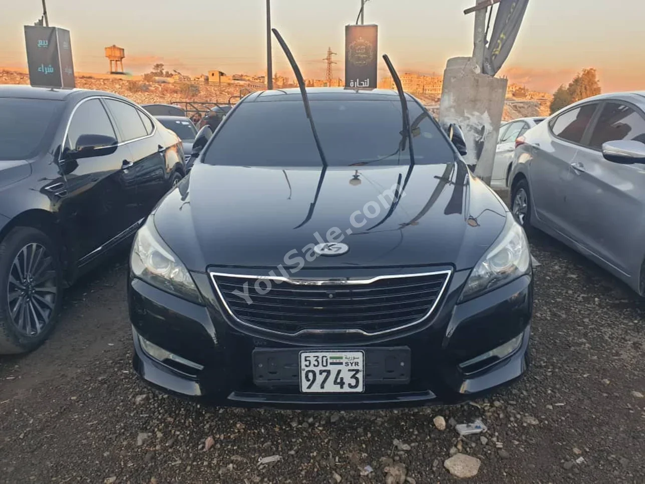 Kia K7 2011 Automatic 139,000 km 6 Cylinder FWD Sedan Black Gasoline