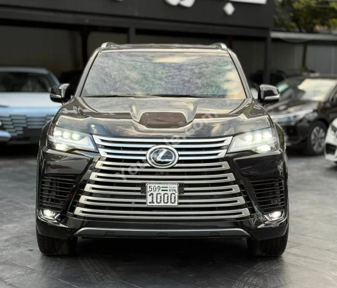 Lexus  LX  600  2024  Automatic  13,000 km  6 Cylinder  AWD  SUV  Black  Gasoline