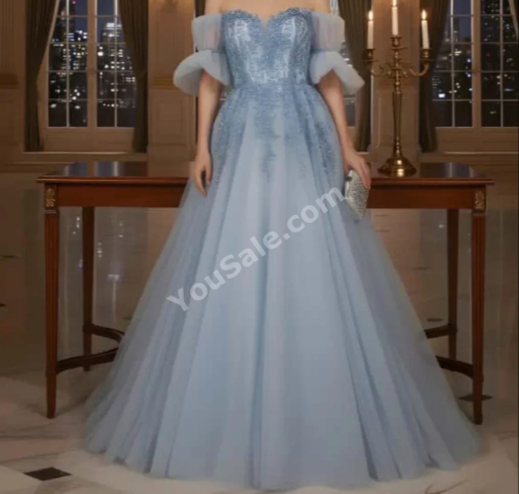 Dress - Blue -Size: All Sizes Available