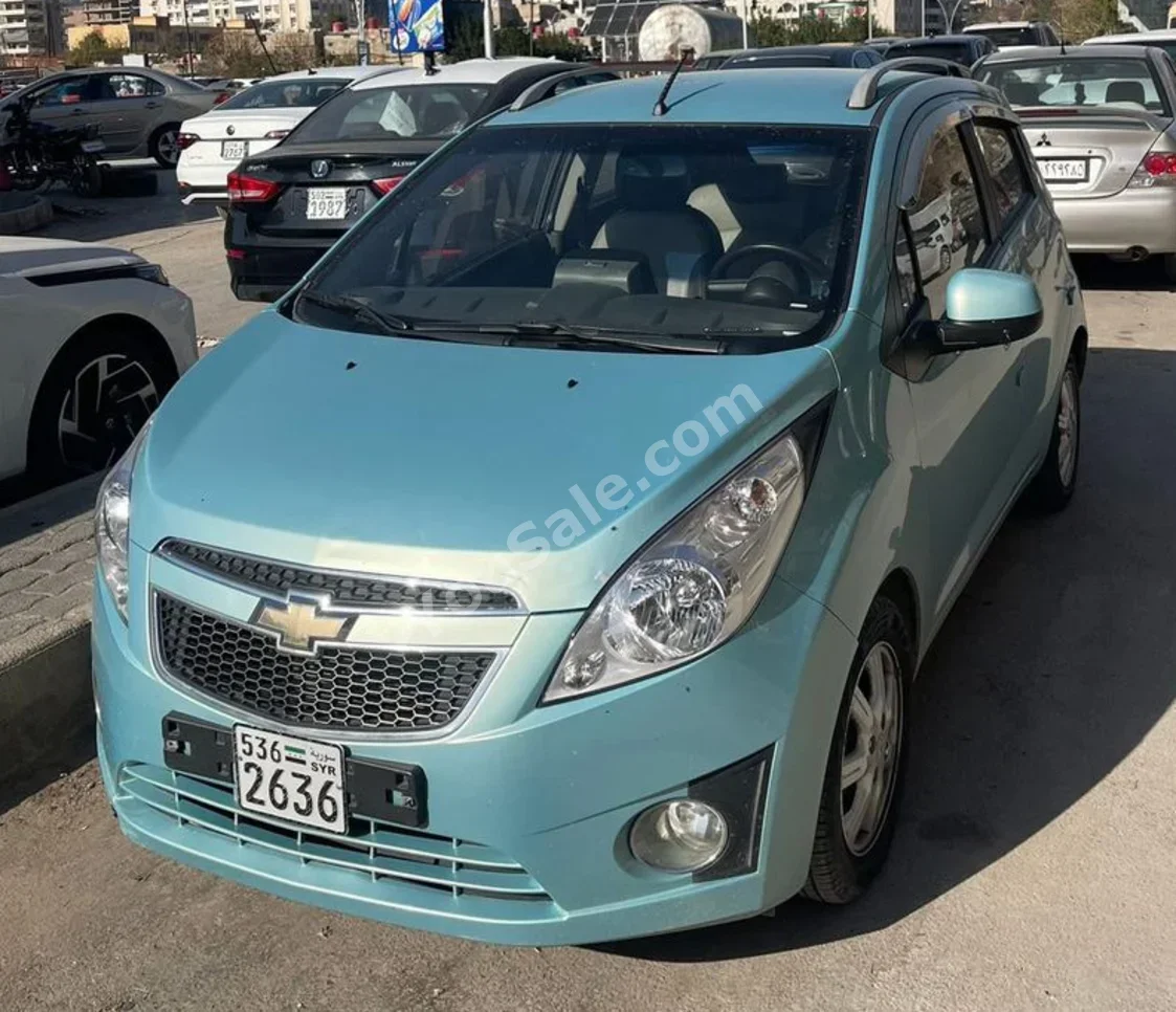 Chevrolet Spark 2012 Automatic 140,000 km 4 Cylinder FWD Hatchback Blue Gasoline