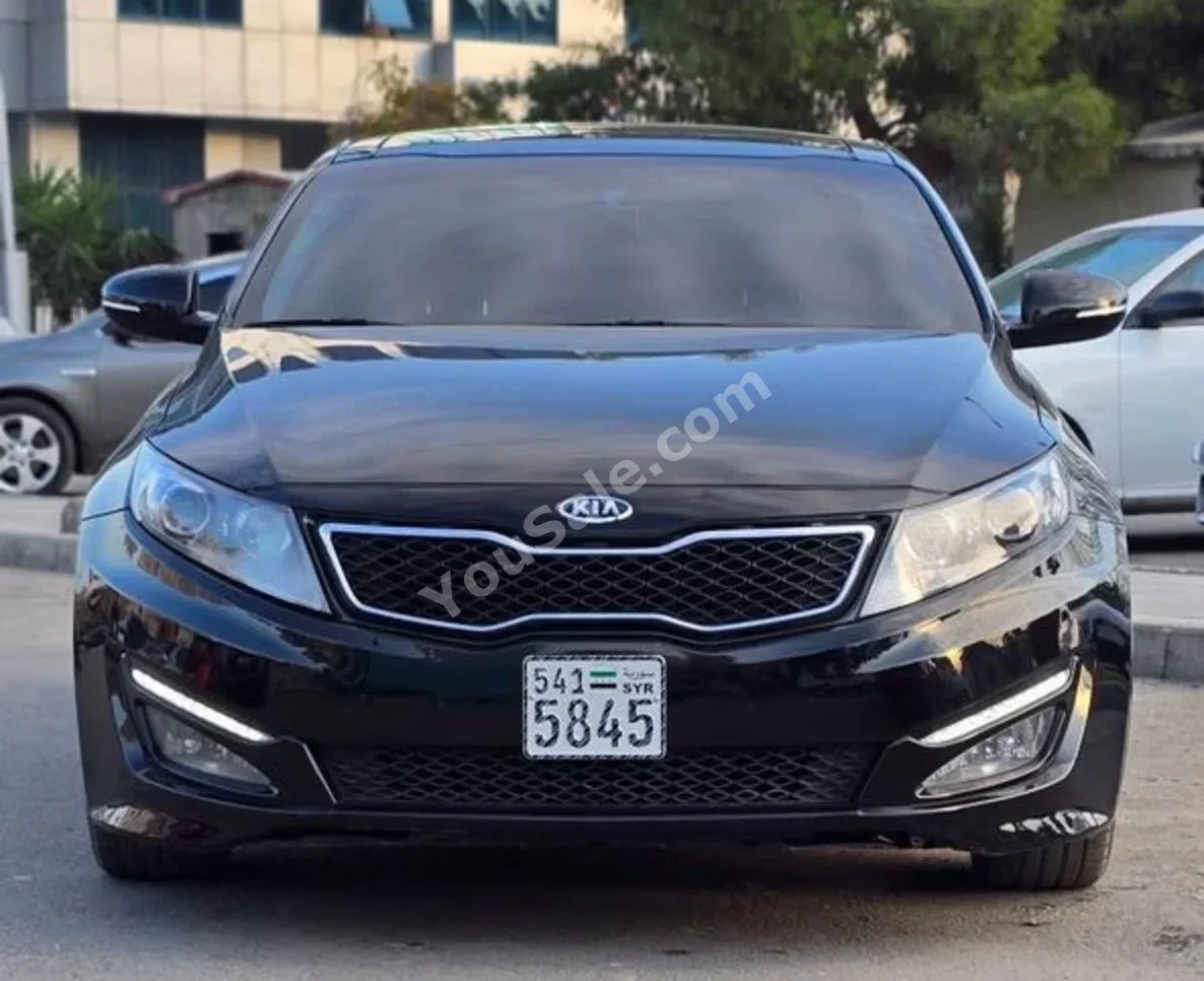 Kia  K5  2013  Automatic  120,000 km  4 Cylinder  FWD  Sedan  Black  Gasoline
