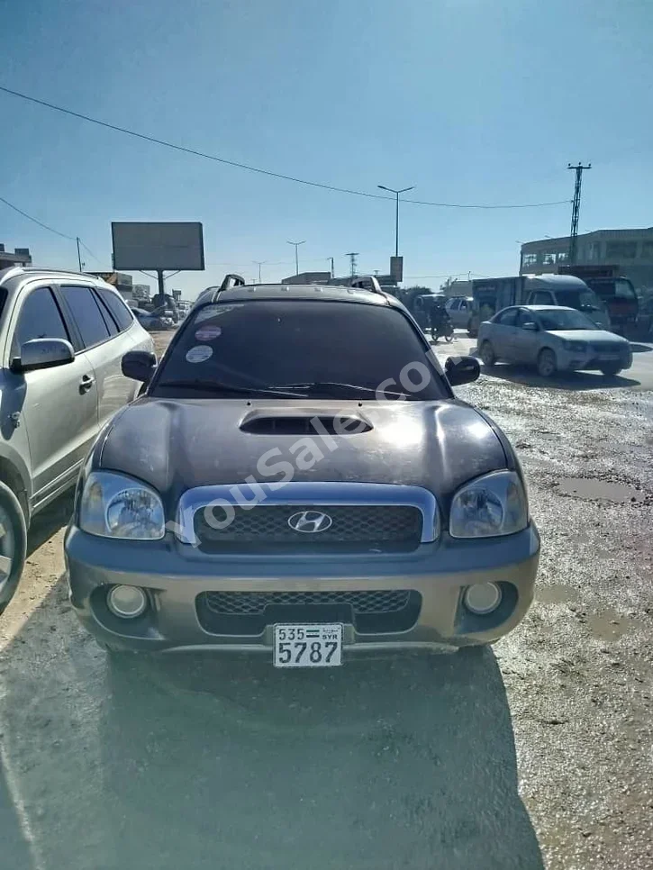Hyundai Santa Fe 2001 Automatic 200,000 km 4 Cylinder FWD SUV Black Diesel