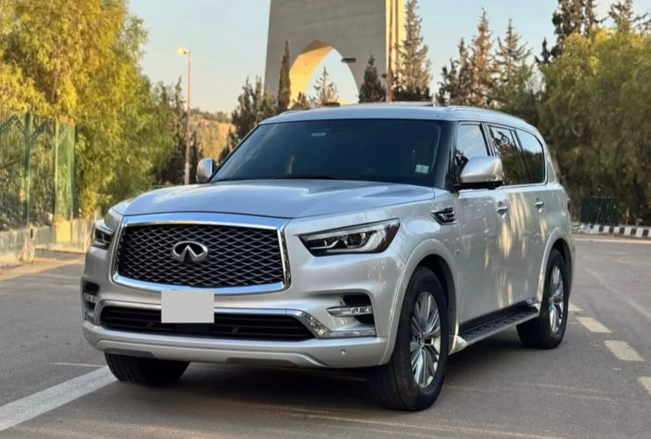 Infiniti QX 80 2018 Automatic 140,000 km 8 Cylinder AWD SUV Silver Gasoline