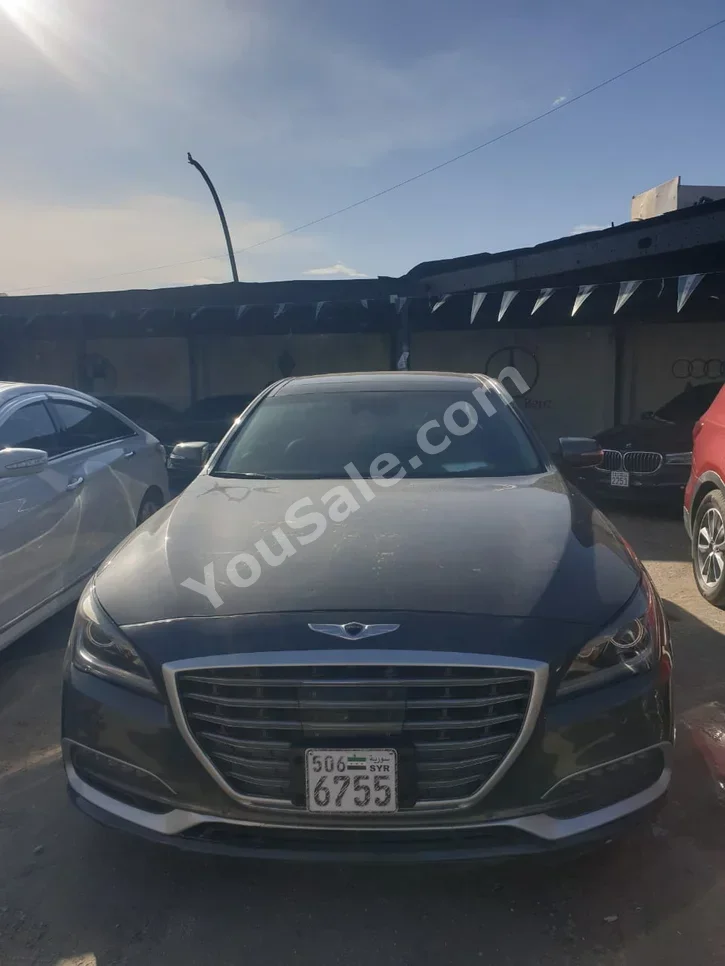 Genesis  G80  2018  Automatic  167,000 km  6 Cylinder  RWD  Sedan  Dark Gray  Gasoline