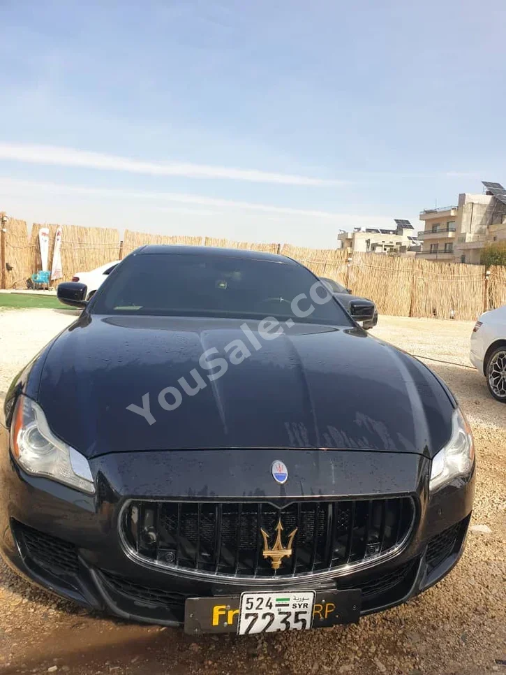 Maserati Quattroporte 2015 Automatic 93,000 km 6 Cylinder RWD Sedan Black Gasoline