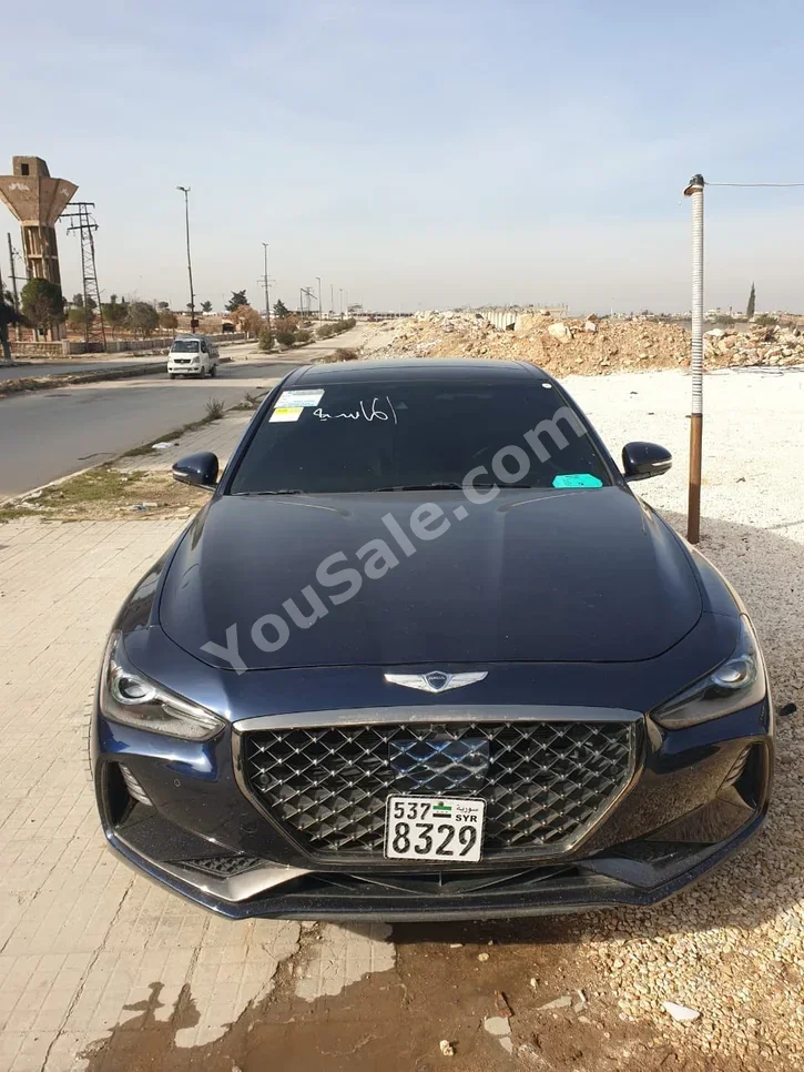 جينيسيس  جي 70  2018  اتوماتيك  78,000 كم  6 سلندر  دفع خلفي  سيدان  أزرق غامق  بنزين