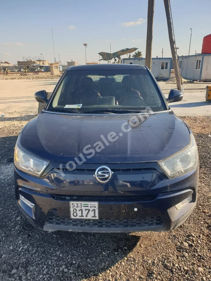 SSangyong  Tivoli  2015  Automatic  85,000 km  4 Cylinder  FWD  SUV  Dark Blue  Gasoline