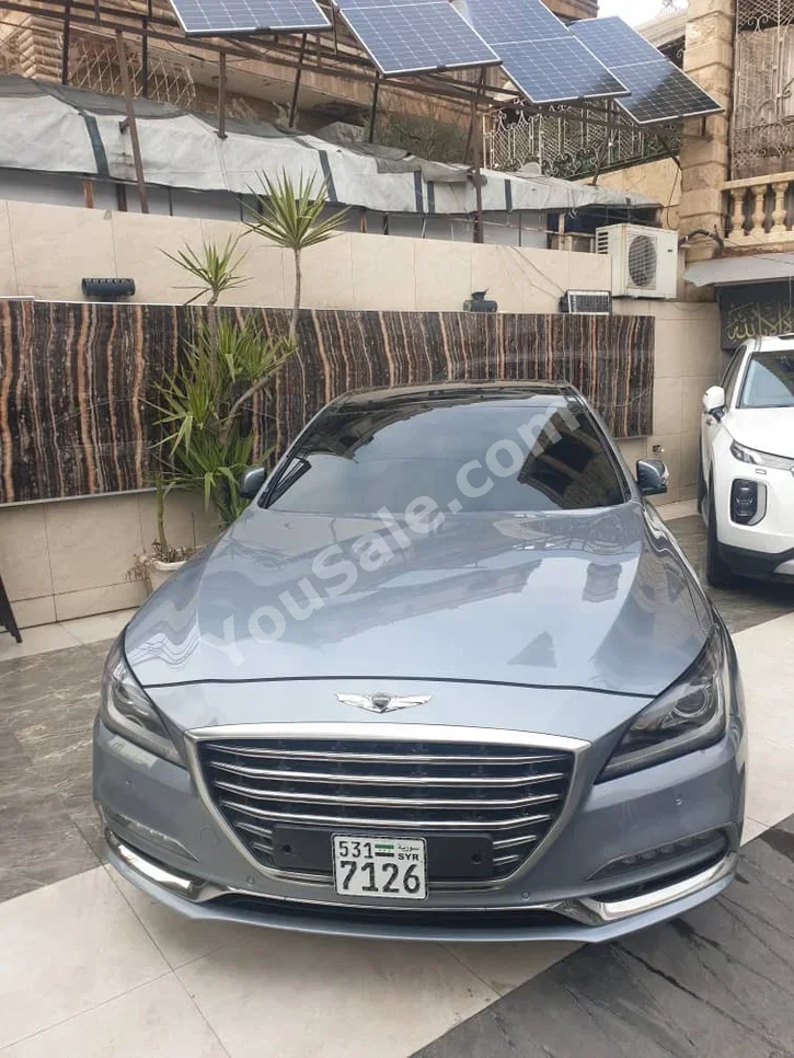 Genesis G80 2017 Automatic 93,000 km 6 Cylinder RWD Sedan Gray Gasoline