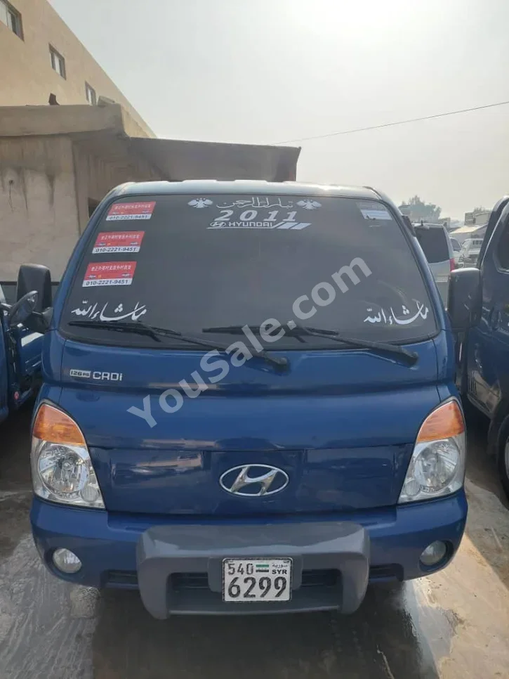 Hyundai  Porter  Porter  2010  Manual  125,000 km  4 Cylinder  RWD  Pick Up  Blue  Diesel