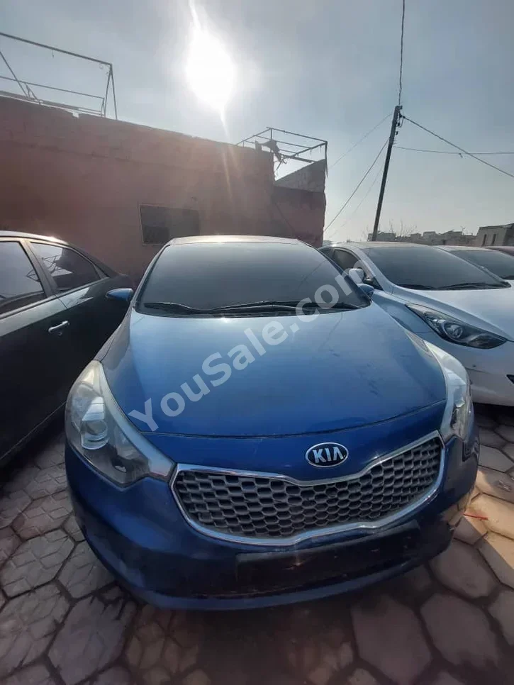 Kia  K3  2013  Automatic  132,000 km  4 Cylinder  FWD  Sedan  Blue  Gasoline