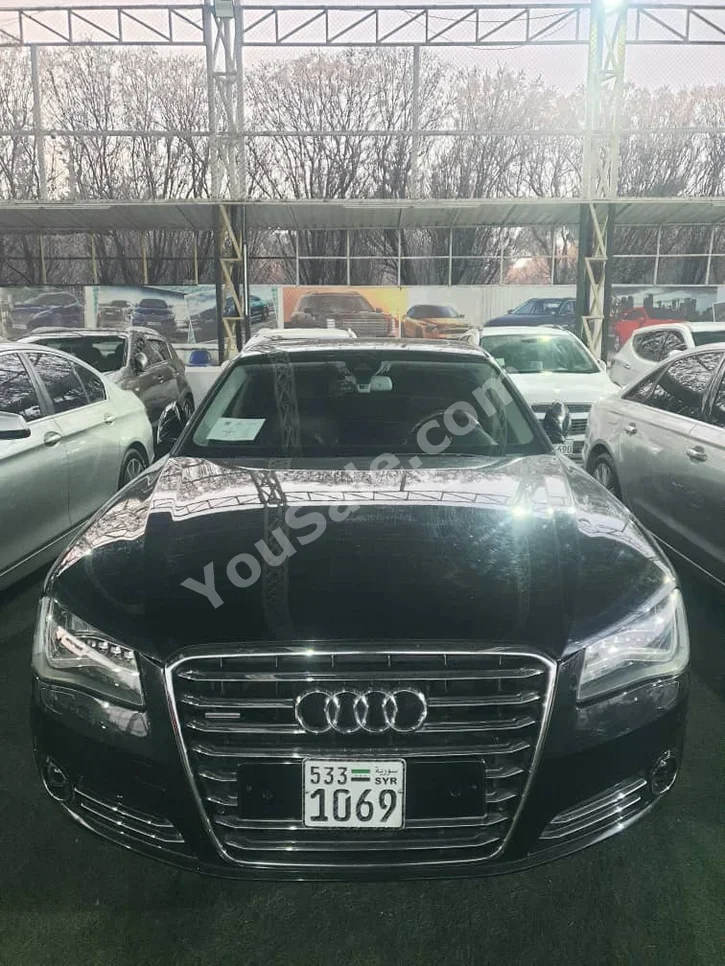 Audi A8 4.2 2010 Automatic 219,000 km 8 Cylinder RWD Sedan Black Gasoline