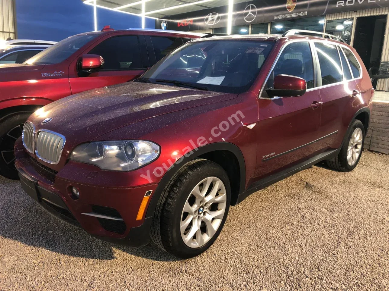 BMW X-Series 5 2013 Automatic 168,000 km 6 Cylinder AWD SUV Dark Red Gasoline