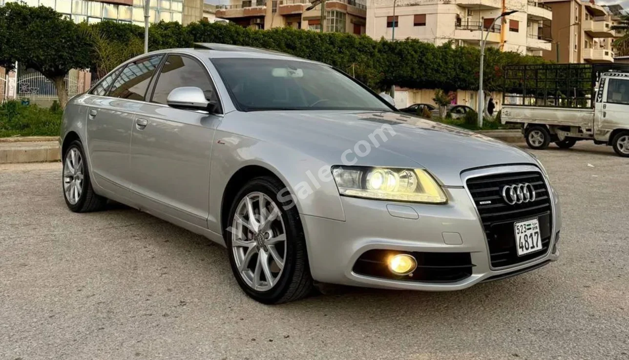 Audi A6 2011 Automatic 133,000 km 6 Cylinder FWD Sedan Silver Gasoline