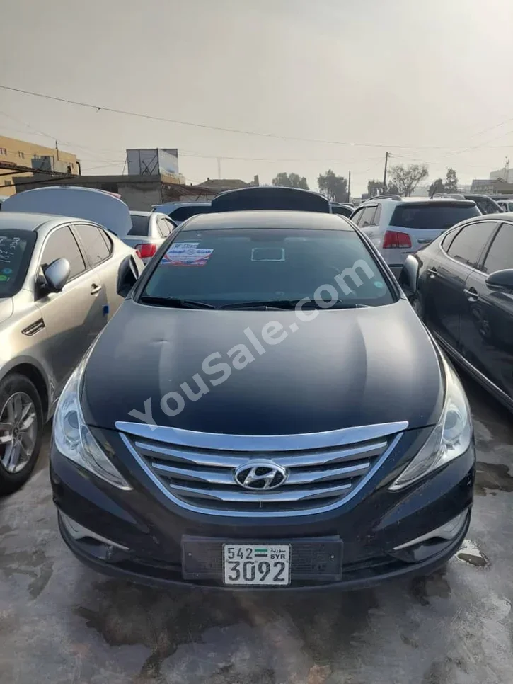 Hyundai Sonata 2012 Automatic 143,000 km 4 Cylinder FWD Sedan Black Gasoline
