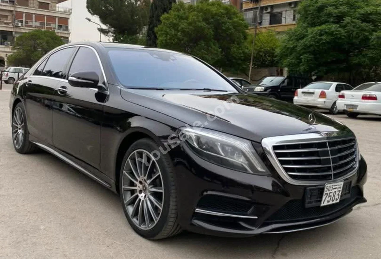Mercedes-Benz S-Class 500 2017 Automatic 190,000 km 6 Cylinder 4WD Sedan Black Gasoline