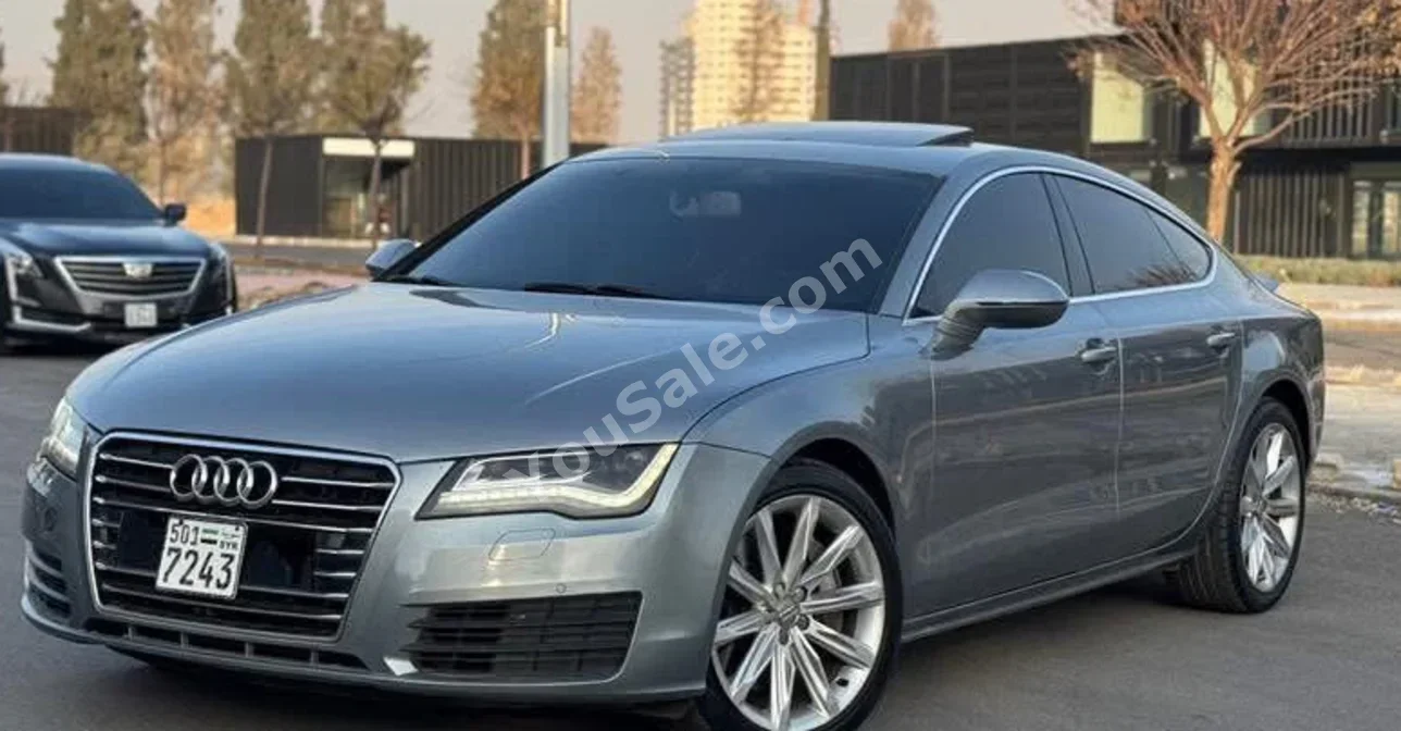 Audi  A7  2013  Automatic  120,000 km  4 Cylinder  RWD  Sedan  Gray  Gasoline