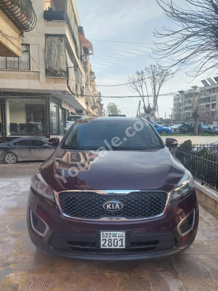Kia Sorento 2016 Automatic 115,000 km 4 Cylinder FWD SUV Dark Red Gasoline